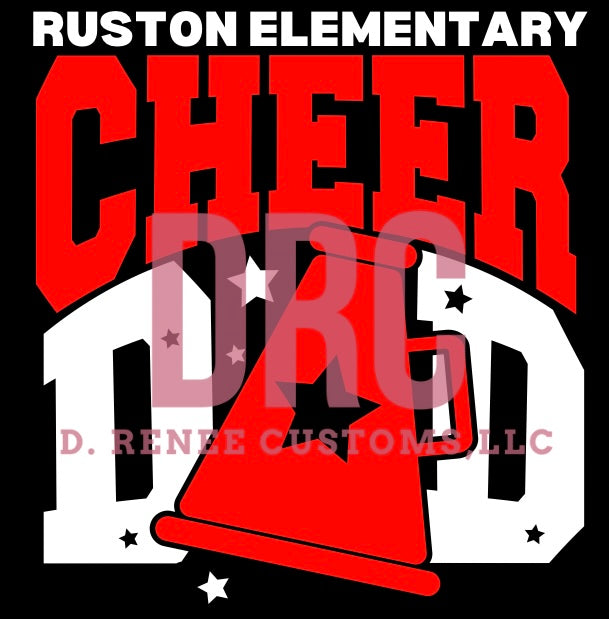 RES Lions Cheer Dad
