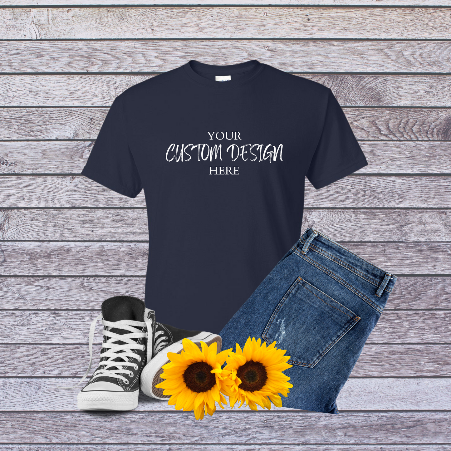 Custom Adult Short Sleeve T-Shirt