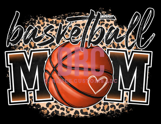 Basketball Mom Animal Print