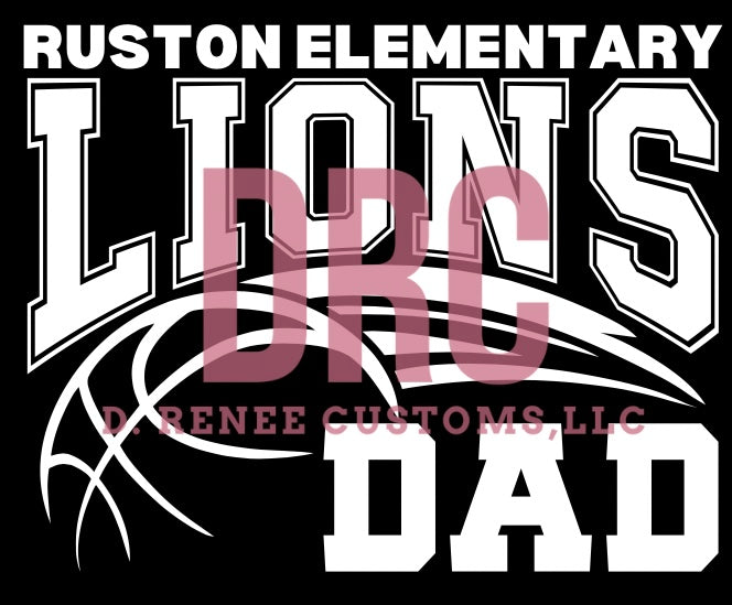RES Lions Basketball Dad