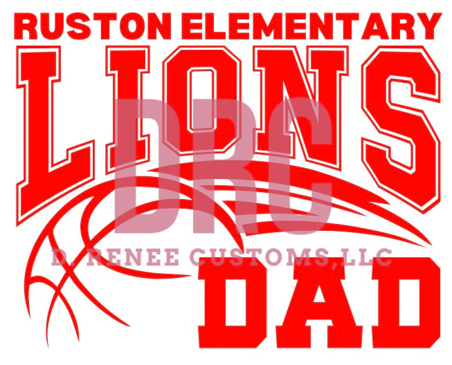 RES Lions Basketball Dad