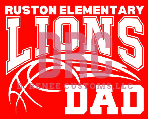 RES Lions Basketball Dad