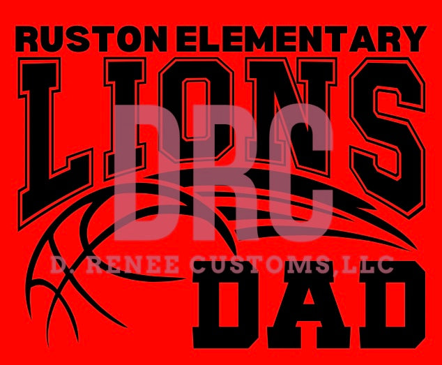 RES Lions Basketball Dad