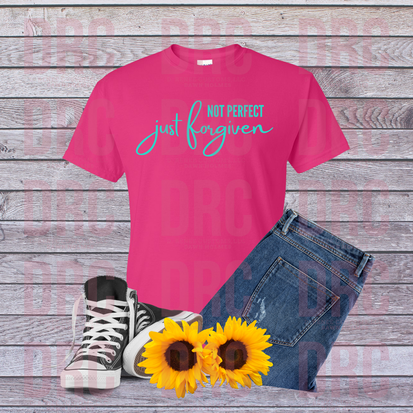 Not Perfect Just Forgiven T-shirt