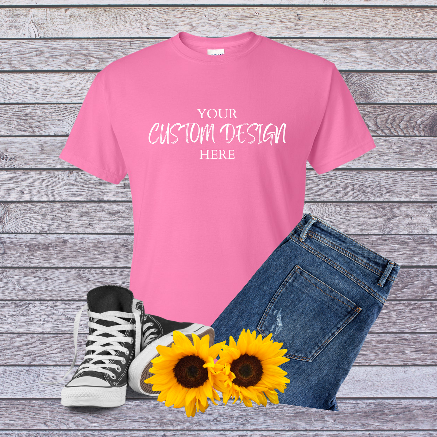 Custom Adult Short Sleeve T-Shirt
