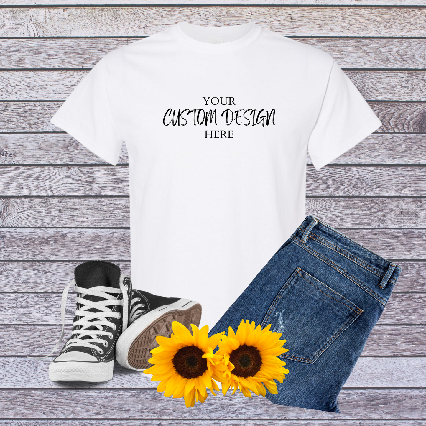 Custom Adult Short Sleeve T-Shirt