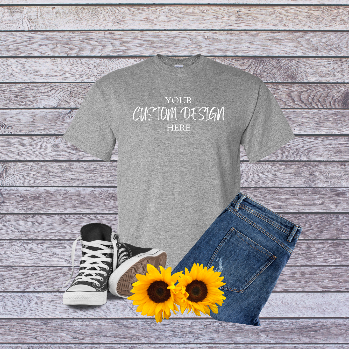 Custom Adult Short Sleeve T-Shirt