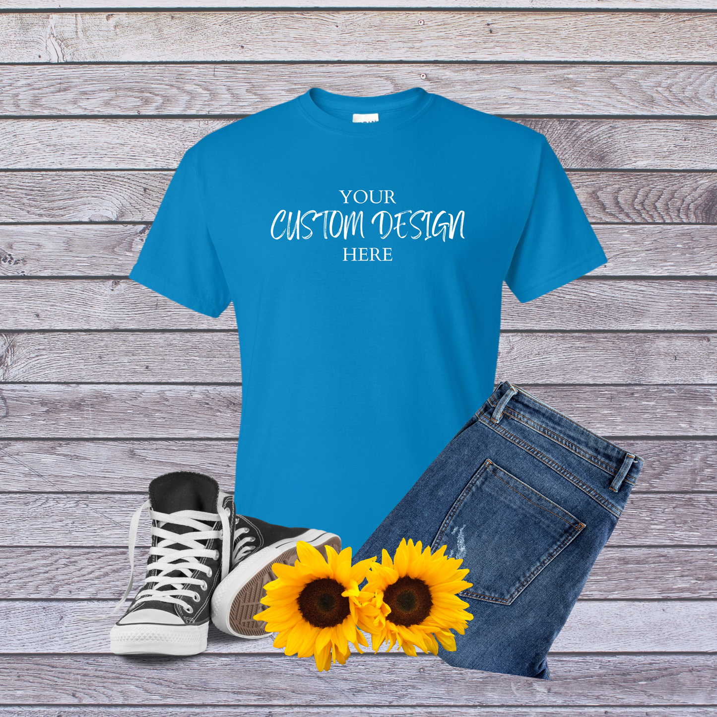 Custom Adult Short Sleeve T-Shirt