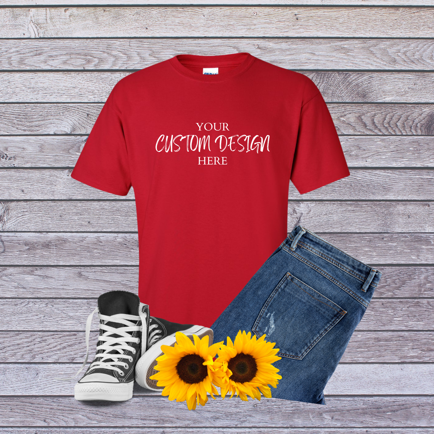 Custom Adult Short Sleeve T-Shirt