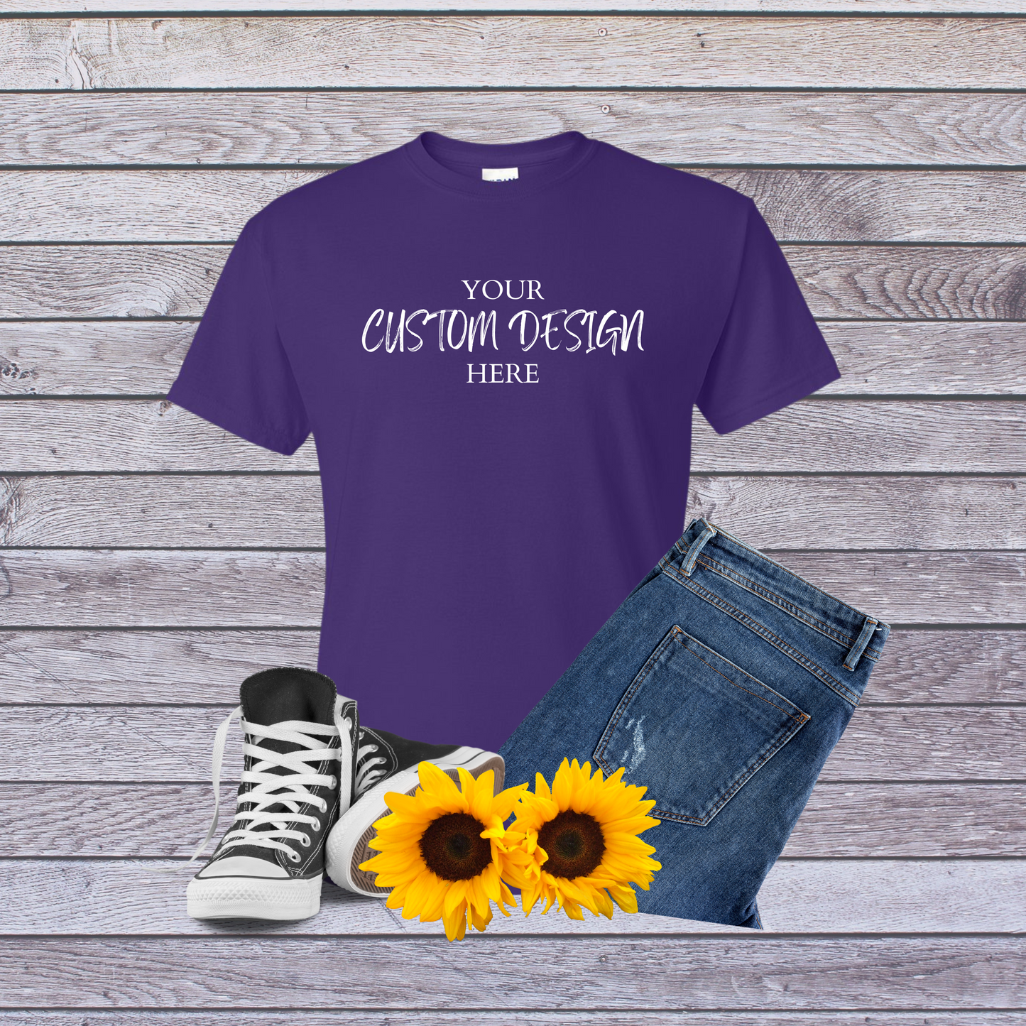 Custom Adult Short Sleeve T-Shirt