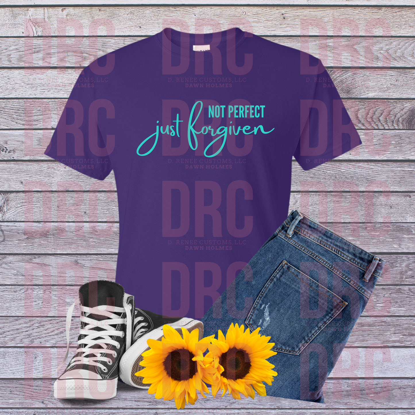 Not Perfect Just Forgiven T-shirt