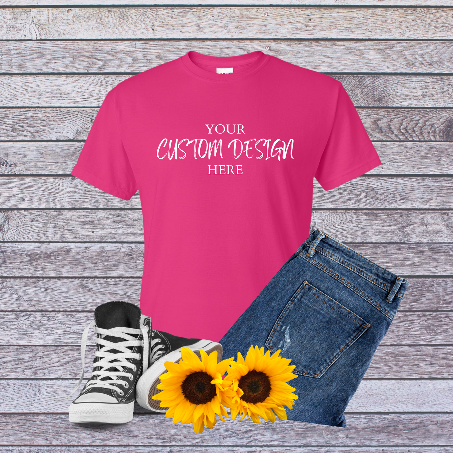 Custom Adult Short Sleeve T-Shirt